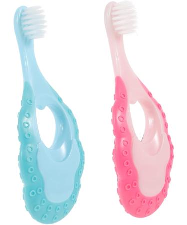 Gatuida 8 STK Baby Toothbrush Set - Ergonomic Travel Toothbrushes for Children | Essential Massage Accessories for Kids - Buy Online on GoSupps.com