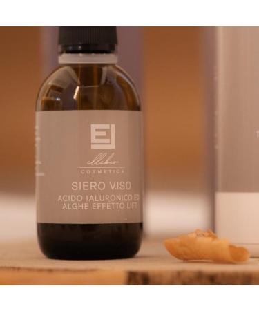 FACE SERUM HYALURONIC ACID AND SEAWEED LIFTING EFFECT MOISTURIZING VOLUMIZING AND PLUMPING TESTED ON SENSITIVE SKIN ORGANIC AND ORGANIC MADE IN ITALY FOR MEN AND WOMEN 50 ml - Buy Online on GoSupps.com