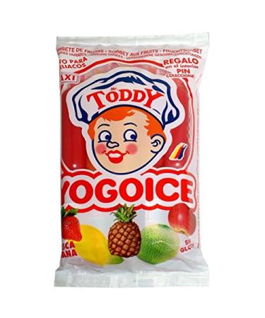 Yogoice Yogoice Yogurt Water Ice Cream for Automatic Freezing 5 Varieties Gluten Free 10 x 45 ml