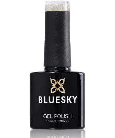 Bluesky Gel Nail Polish Crystal Snowflake SJ28 - Sparkling Silver 10ml | Chip Resistant, Long Lasting | UV LED Lamp Required - Pack of 1 - Buy Online on GoSupps.com