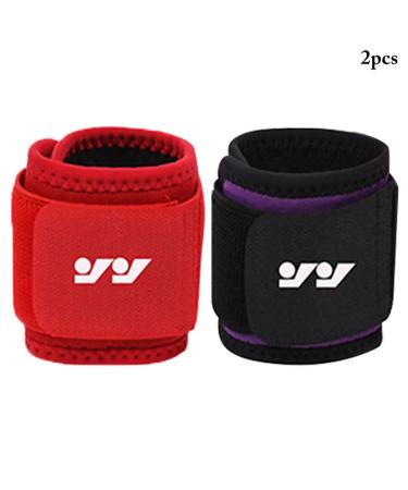 Heavy Duty Adjustable Wrist Support Brace - 2PCS Nonslip Stretchy Wrap for Sprains | Professional Quality - Buy Online on GoSupps.com