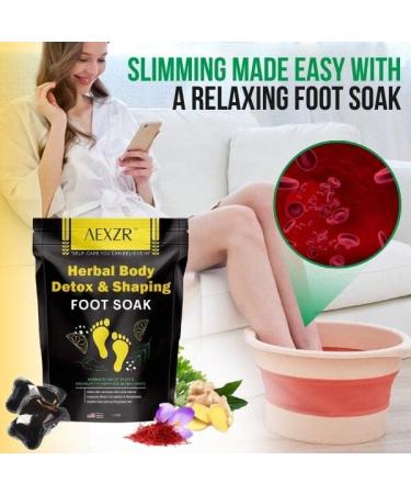 Herbal Detox & Shaping Foot Soak Beads for Men and Women - 50pcs/10Packs - Buy Online on GoSupps.com
