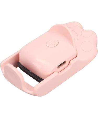 Qukaim Electric Eyelash Curler Heated Eyelash Curler USB 2 Temperature Modes Rechargeable Handheld Electric Eyelash Curler Pink - Buy Online on GoSupps.com