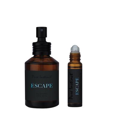 Men's Pheromone Perfume Set - Bold Scent & Enhanced Attraction - Perfume & Roll-On Oil - Gifts for Him (Escape)