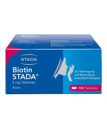 Biotin Stada 5 mg tablets 100 ST