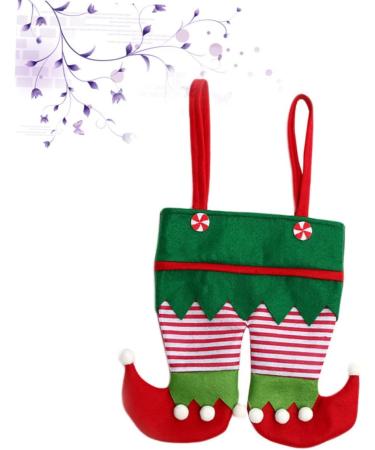 RORPOIR Christmas Candy Bag Santa Claus Goodie Bags Candy Bag for Christmas Bag for Red Handbag Red Medium - Buy Online on GoSupps.com