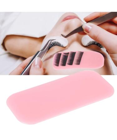 Buy Pink Silicone Eyelash Pallet & Extension Tray Tools - Reusable Eyelash Support & Glue Pillow for Perfect Extensions | International Shipping Available - Buy Online on GoSupps.com