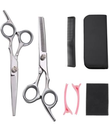 Retoo Hair Scissors Set Professional Hairdressing Scissors & Comb for Men & Women | Stainless Steel 6 Inch Sharp Hair Cutting Kit - Buy Online on GoSupps.com