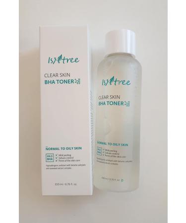 Isntree Clear Skin BHA Toner 200ml - Exfoliate & Purify for Clearer Skin - Buy Online on GoSupps.com
