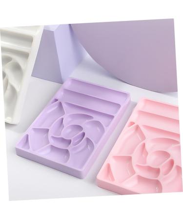 FRCOLOR 6 Pieces Nail Polish Mixing Plates Nail Polish Dish For Manicure Multigrid Design Easy To Clean Easy To Use Suitable For Nail Art Color Blending - Buy Online on GoSupps.com