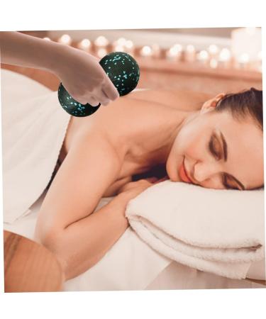 Peanut Massage Ball & Double Lacrosse Ball Roller - 2pcs Body Muscle Massager for Back & Neck Relief | International Shipping - Buy Online on GoSupps.com