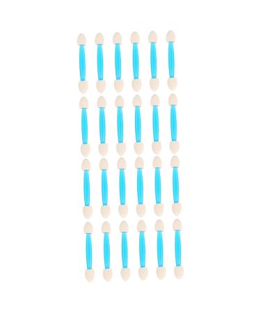 Healeved 48 Pcs Eye Shadow Applicator Eye Makeup Brushes Blending Small Eyeshadow Brush Eye Blending Brushey
