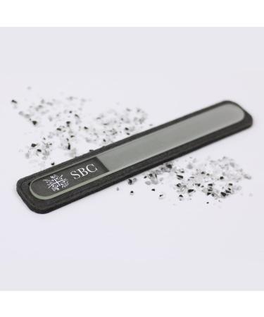 SBC Skincare Crystal Nail File Long Lasting Nail File With Felt Pouch - Buy Online on GoSupps.com
