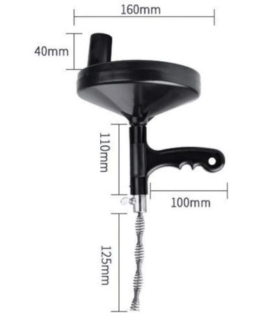 FAXIOAWA Flexible Drain & Waste Pipe Unblocker for Tub Sink Shower Basins Pipes Sink Unblocker Drain Unblock Brush 500Cm (1Pcs) - Buy Online on GoSupps.com