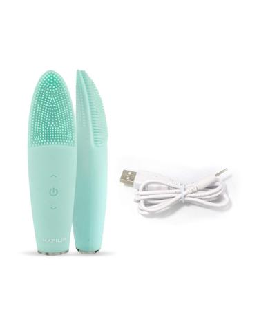 Hapilin Thermal Facial Brush - Waterproof Facial Massager with 7 Speeds Silicone Micro Fingers & Soft-Touch Points for Glowing Skin - Buy Online on GoSupps.com