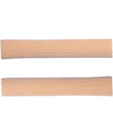 HEALIFTY Silicone Toe Sleeves - Cuttable Toe Tubes for Pressure Pain Relief - Size S 15CM - Khaki - Buy Online on GoSupps.com