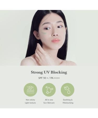 Cica Relief Sun Essence SPF 50+ / PA +++ - Vegan Formula, No White Cast, Skin Conditioning - Buy Online on GoSupps.com