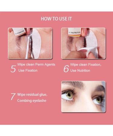 Eyelash Lift Tool Curling Extensions Set Professional Perm Eyelash Set Quick Hot Cold Perming for Salon Home eyelash perm kit - Buy Online on GoSupps.com