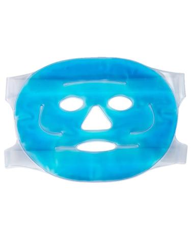 Cold gel face mask cold face mask to reduce inflammation and dark circles relief from migraines and headaches hot and cold effect mask improves circulation