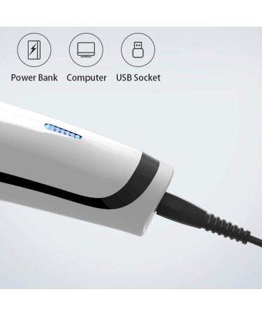 Electric Hair Clipper for Men - Rechargeable Low Noise Trimmer | Professional Barber Hair Cutter - Buy Online on GoSupps.com