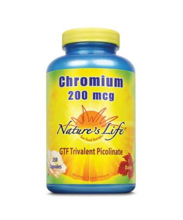 Nature's Life Chromium 200 mcg | 250 ct