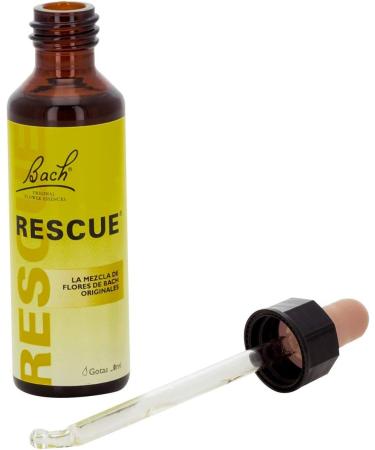  RESCUE Bach Rescue Drops with naturally derived ingredients based on Bach flowers - 20 ml - Buy Online on GoSupps.com