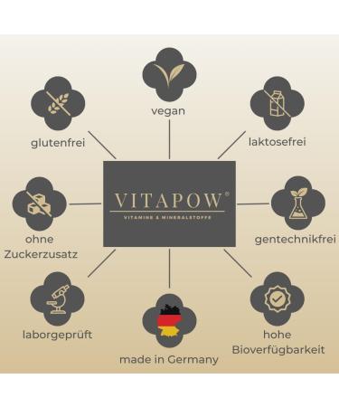 High-Dose Vegan Multivitamin Powder with Magnesium Zinc & Selenium - Immune Support & Micronutrients - Sugar-Free - Made in Germany - ACE Taste - Buy Online on GoSupps.com