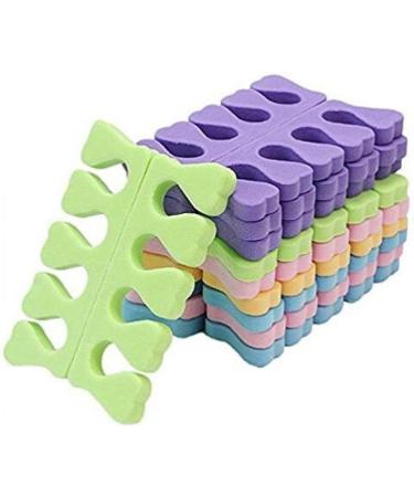 Onsinic 20 PCS Colorful Toe Separators | Soft Sponge Toe Divider Set for Comfort | International Shipping Available - Buy Online on GoSupps.com