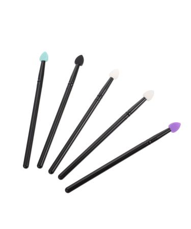 IWOWHERO Powder Applicator 5 Pcs Eyeshadow brush shimmer eyeshadow eye shadow brush nose makeup Disposable lip makeup