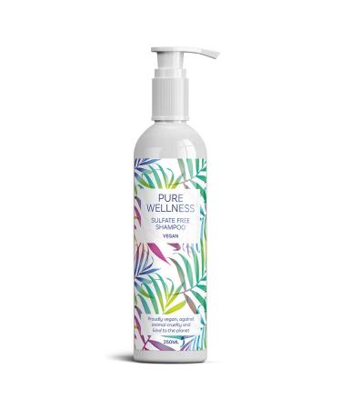 Pure Wellness Shampooing sans sulfate. Shampooing sans cruaut envers les v g taliens. Ingr dients naturels pour cheveux pais et brillants