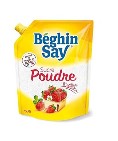 Beghin Say - Powdered Sugar 750 g - Pack of 4