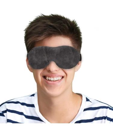 SandPuppy Eyemask (Pack of 2) for Kids, Men, and Boys - Coral Red & Charcoal Grey | Bulk Discount Available - Buy Online on GoSupps.com