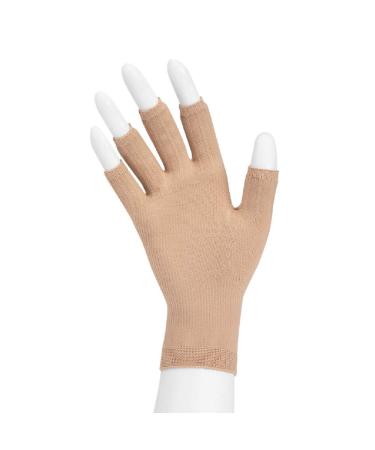 Juzo 20-30 mmHg Soft Seamless Gauntlet Left Beige XL X-Large Beige