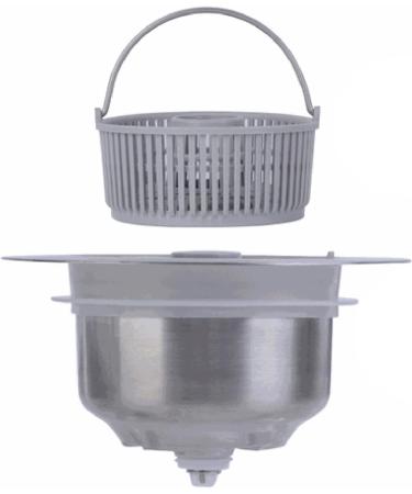 Foldable Handle Sink Filter Anti Clogging Designs Anti Clogging Basket Sink Filter Waterproof & Oil Resistant Sink Drain 3 In 1 Sink Filter - Buy Online on GoSupps.com