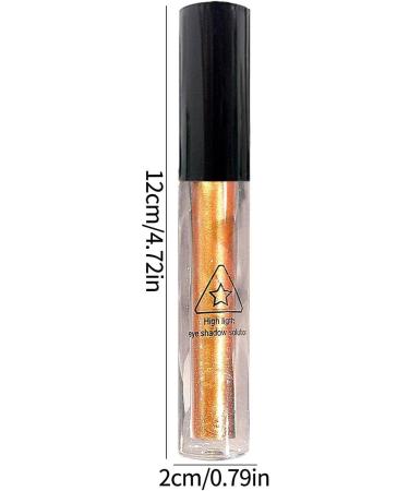 Eyeshadow Liquid Liquid Eye Shadow Metallic Liquid Eyeshadow Multi-Dimensional Long-Lasting Holographic Multichrome Eyeshadows Makeup Tosier 04# - Buy Online on GoSupps.com