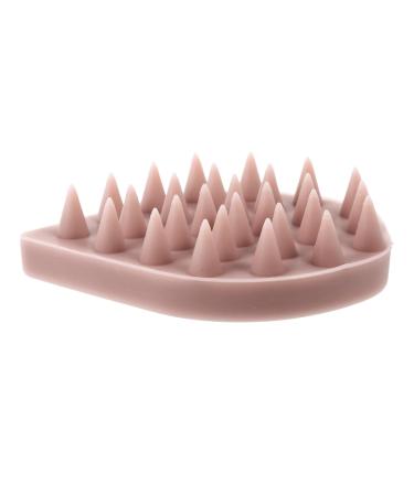 Healeved 2 pcs bath brush laundry collector drop shape scrubber washing brush shampoo brush massage comb silica gel