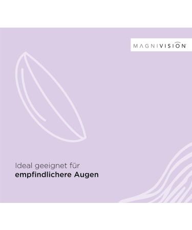 Buy Magnivision Monthly Soft Contact Lenses -3.75 dpt | Hydrogel & UV Filter for Sensitive Eyes Preservative-Free - Buy Online on GoSupps.com