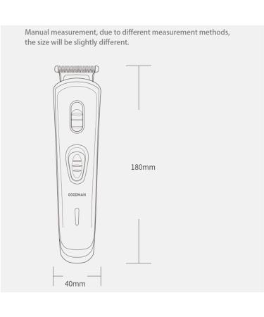 Electric Hair Clipper for Men - Rechargeable Low Noise Trimmer | Professional Barber Hair Cutter - Buy Online on GoSupps.com