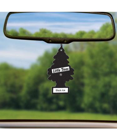 Little Trees Car Freshener Black Ice 10-Pack - Long-Lasting Scent for Your Vehicle - Buy Online on GoSupps.com