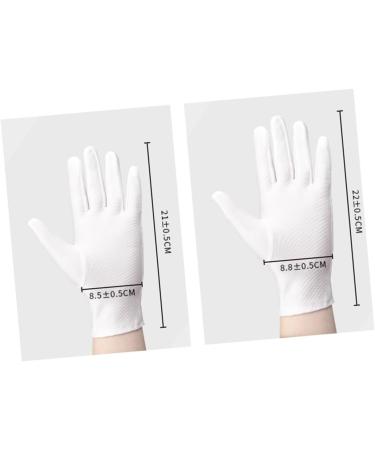 Healeved 3 Pairs for Jewelry Inspection Jewelry Etiquette Cotton Glove Jewelry Inspection Soft Stretchy Protective Formal Wear Work White Hand - Buy Online on GoSupps.com