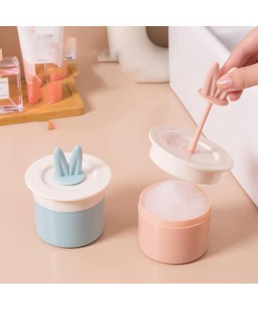 Khakho 2 Pieces Face Foam Maker Cup - Rich Facial Cleanser Foam Tool for Skincare | Pink & Blue - Buy Online on GoSupps.com