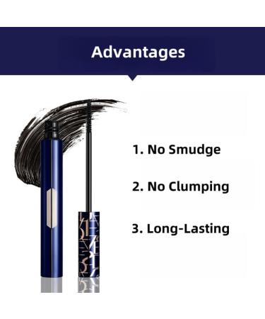 Waterproof mascara with tower brush black mascara for small and lower lashes smudgeproof long lasting voluminous clumpfree - Buy Online on GoSupps.com