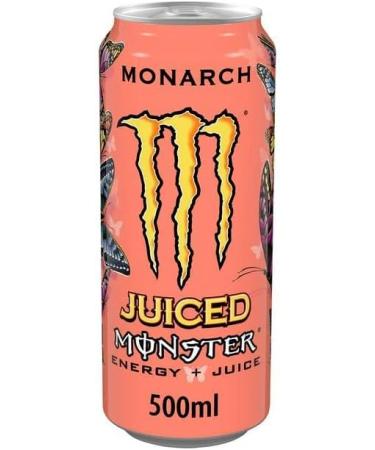 Monster Energy Drink 12x500ml (Juiced Monarch) - Buy Online on GoSupps.com