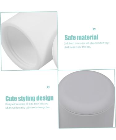 Healeved 2pcs Teeth Storage Box Tooth Saver Tooth Fairy Holder Tooth Fairy Jar - Buy Online on GoSupps.com