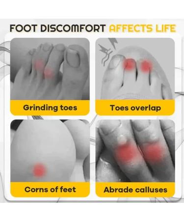 Silicone Toe Protectors for Corns, Blisters & Pain Relief - 10PCS - Buy Online on GoSupps.com
