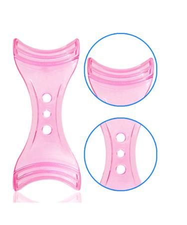 2 Pcs Pink Plastic Eyeliner Assistant Cards | Stencil Guide Templates for Perfect Eyeliner - Makeup Aid Tools for Beginners - Buy Online on GoSupps.com