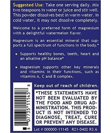 Quantum Magnesium Powder 4 Oz - Natural Supplement for Muscle Health - Buy Online on GoSupps.com
