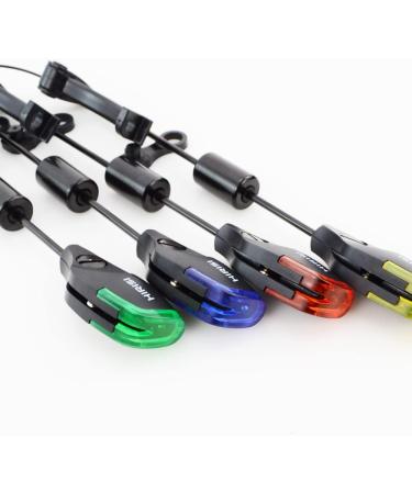 Hirisi Tackle Carp Fishing Swinger Set | LED Alarm & Bite Indicators in Red Yellow Blue Green | 4-Piece Case for International Shipping - Buy Online on GoSupps.com