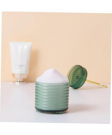 Angoily 1pc Mousse Frother Bubble Soap Cleanser Foam Maker Dispenser Shower Gels Bubbling Cup Soap Foaming Bottle Cleansing Milk Cleanser Face Wash Sparkling Cup Simple Pp Travel 12.7x7.5cm Green - Buy Online on GoSupps.com