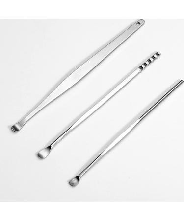 2 Set Healifty Ear Wax Removal Tool Kit - Ear Spoon Scoop and Cleaner for Sturdy Ear Cleaning - Buy Online on GoSupps.com
